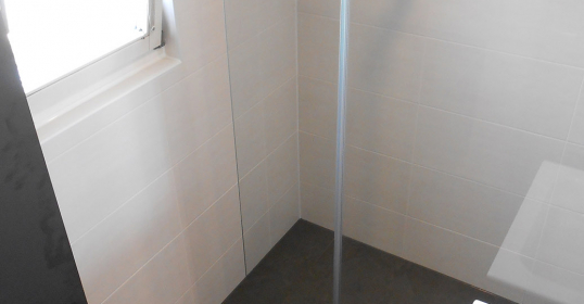 Badezimmerumbau