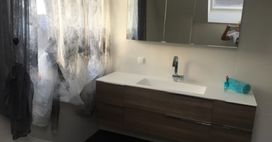 Badezimmerumbau