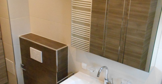 Badezimmerumbau