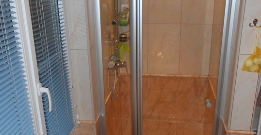Renovierung Dusche vorher