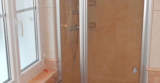 Renovierung Dusche nachher