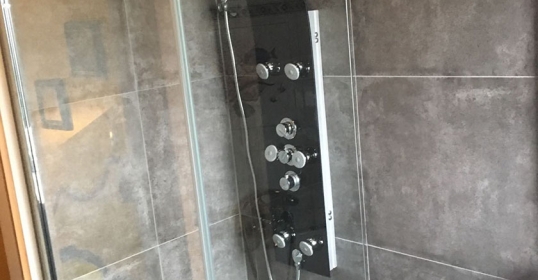 Teilrenovierung Dusche