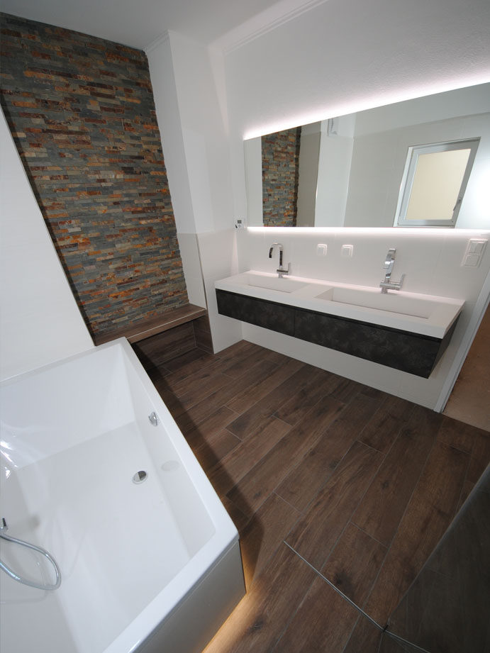 Badezimmerumbau